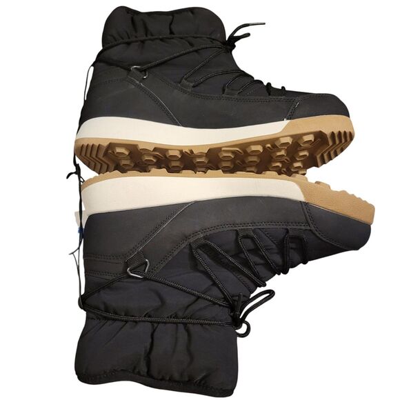 All in Motion Womens Cara AE284 Size 7 Black Thermolite Winter Boots - Picture 9 of 13